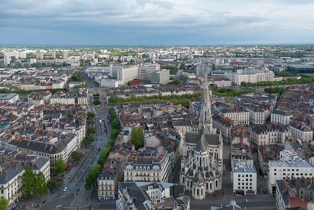 nouveau zonage pinel-vue de la ville de Nantes